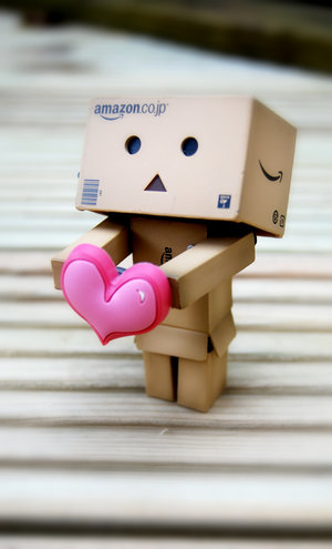 Hace alg n tiempo descubri un adorable mu eco Danbo un robot o algo as 