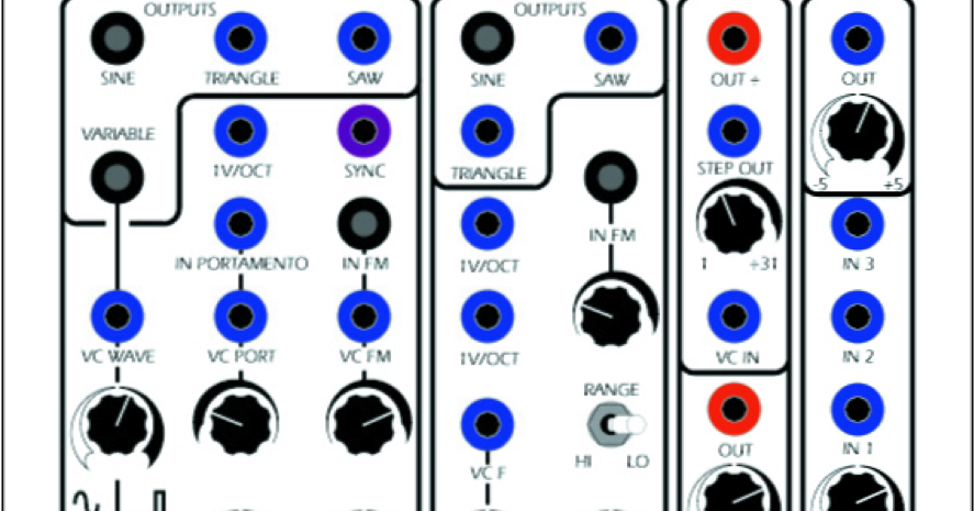 Serge Modular Synthesizer Info: Dual Oscillator
