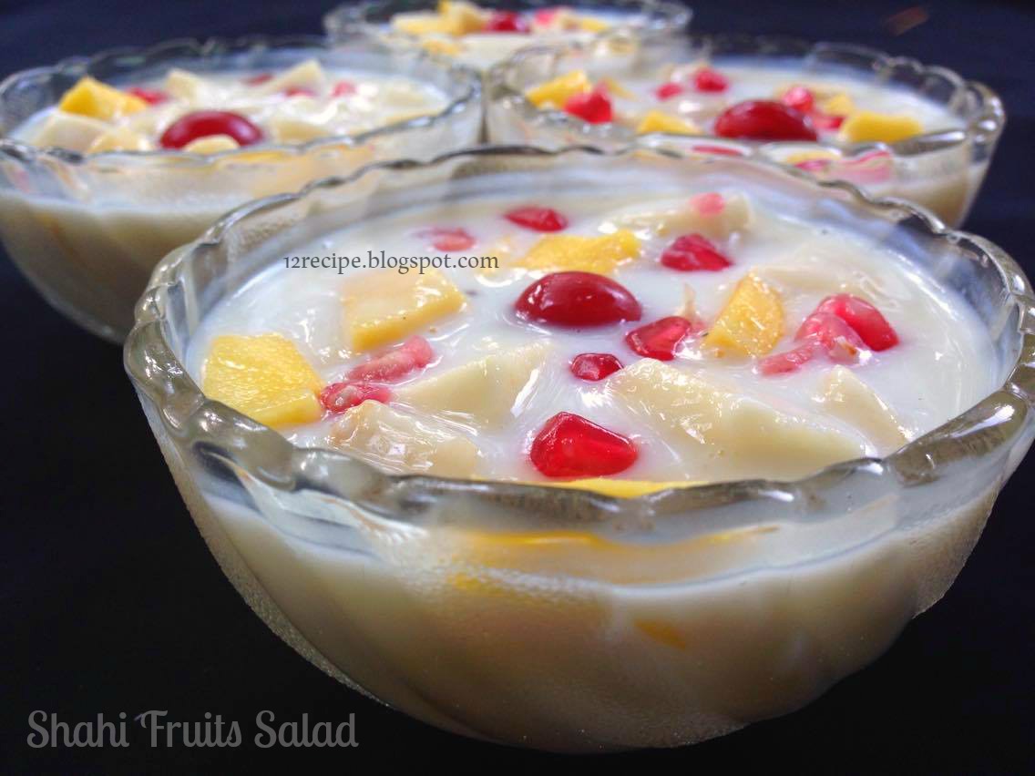 Shahi Fruits Salad Recipe Book