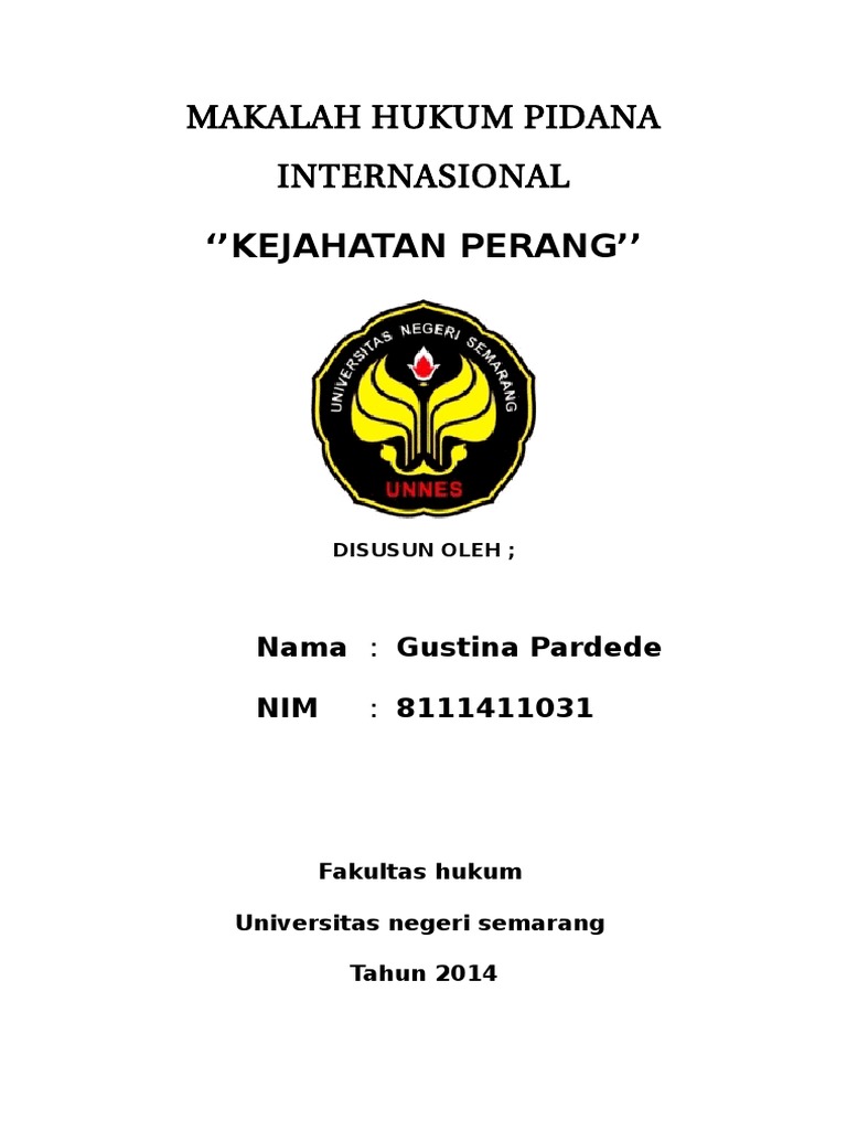 makalah hukum pidana wood scribd indo