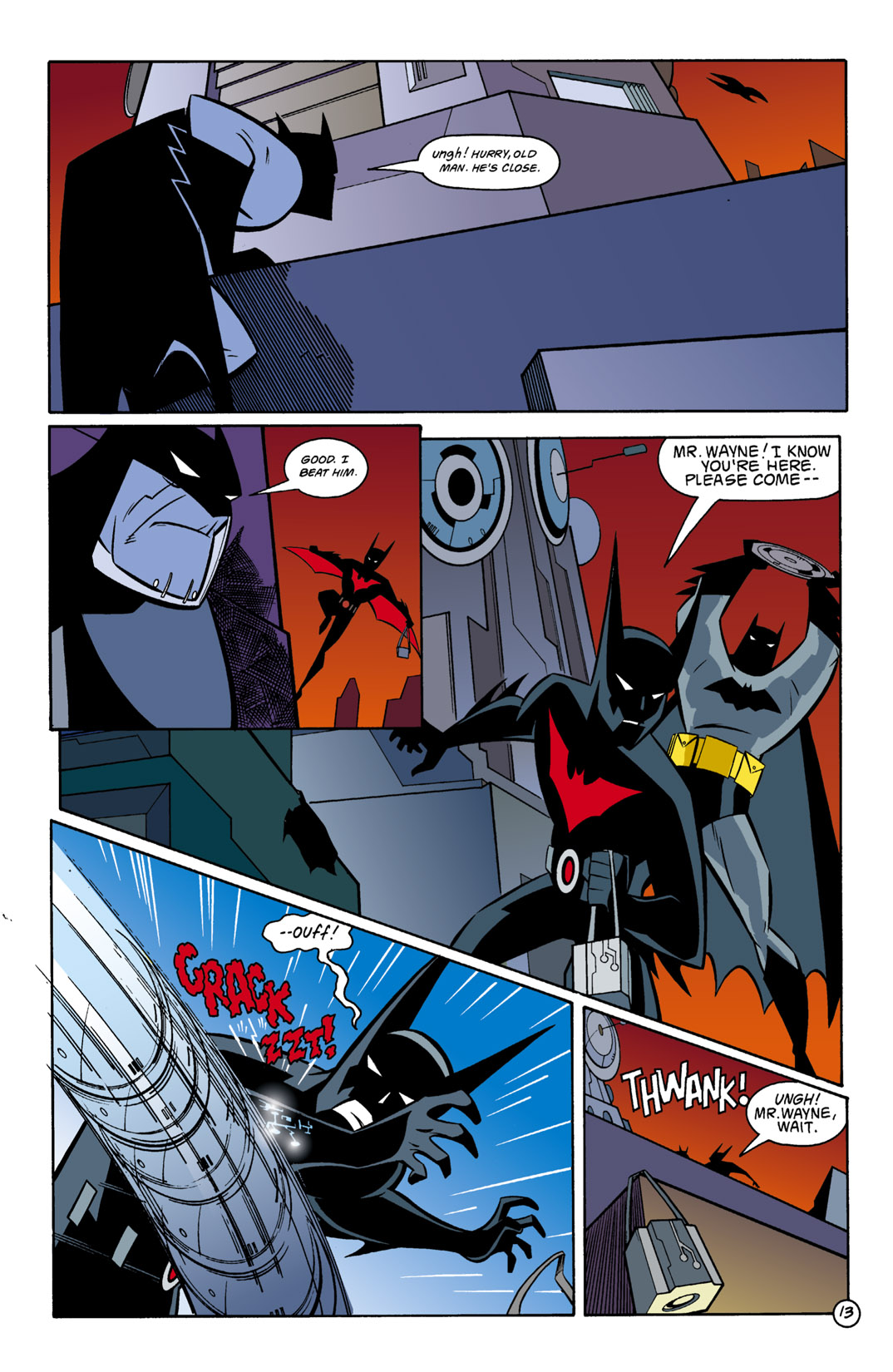 Read online Batman Beyond [II] comic -  Issue #1 - 14