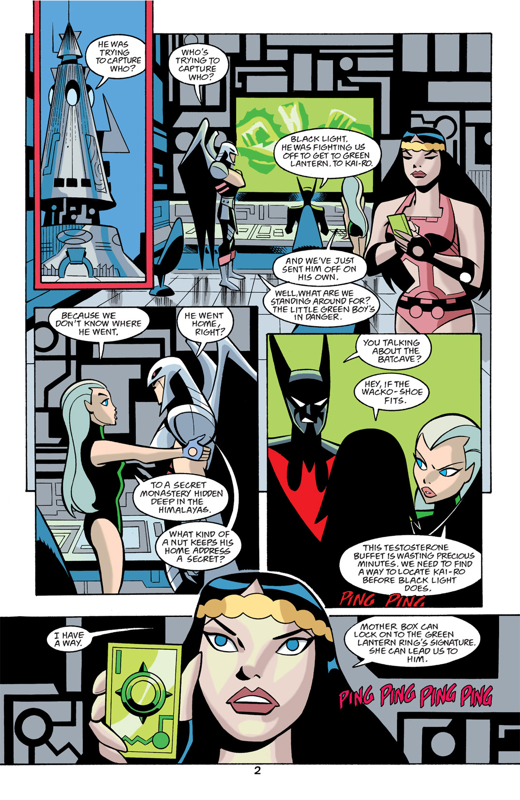 Read online Batman Beyond [II] comic -  Issue #22 - 3