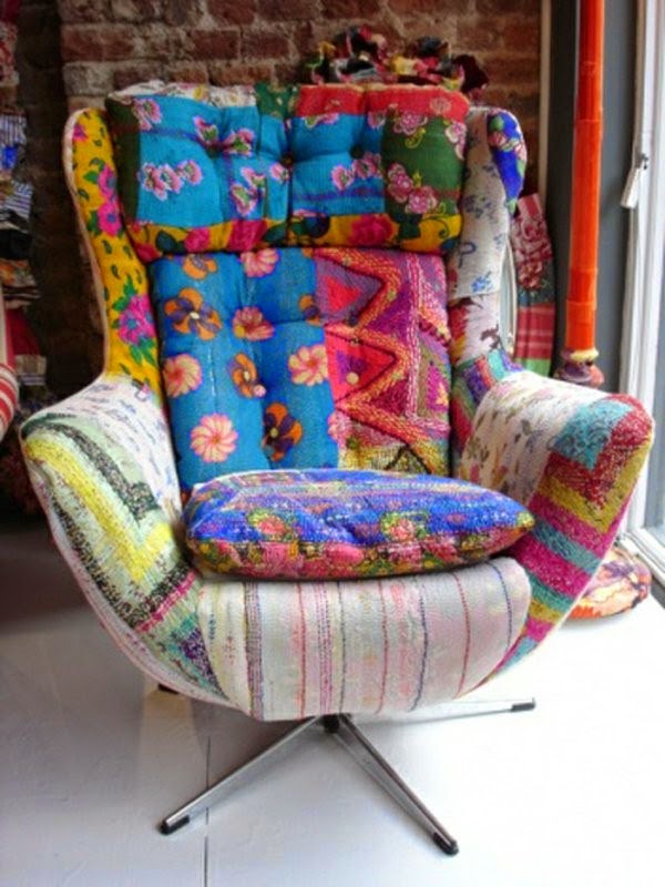 Beautiful Patchwork Chair examples