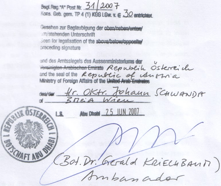 Meine Geschichte Konsul Gerhard Dedic mein Geschäftspartner