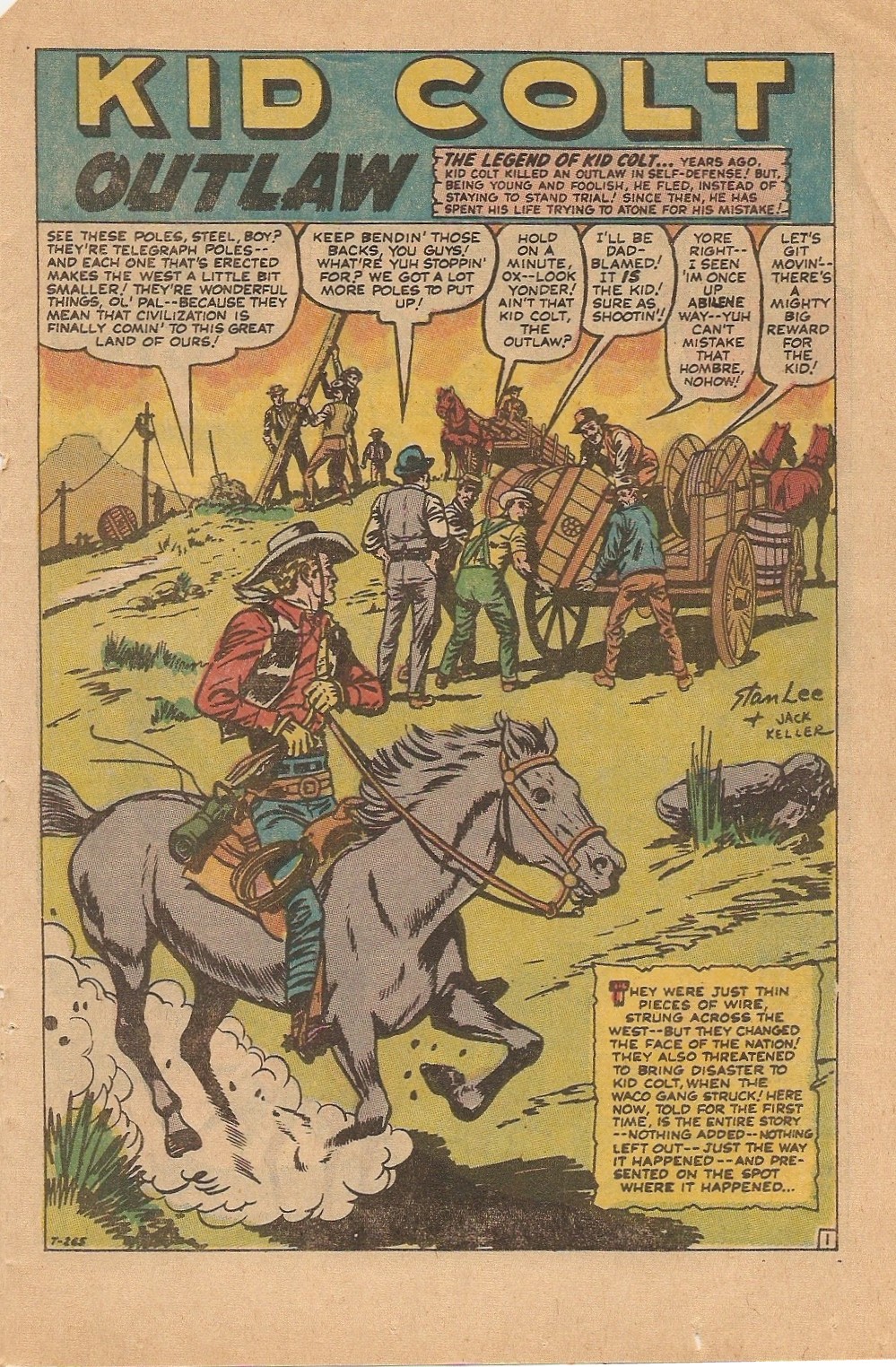 Read online Kid Colt Outlaw comic -  Issue #153 - 23