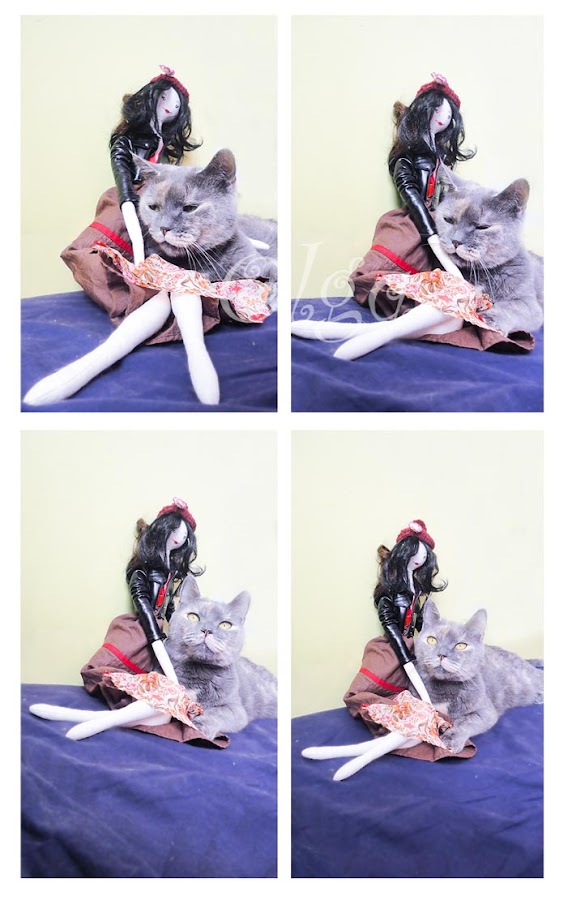 muñeca-tilda-cabeza-modificada-y-cazadora-de-cuero-tilda-doll-new-head-leather-jacket