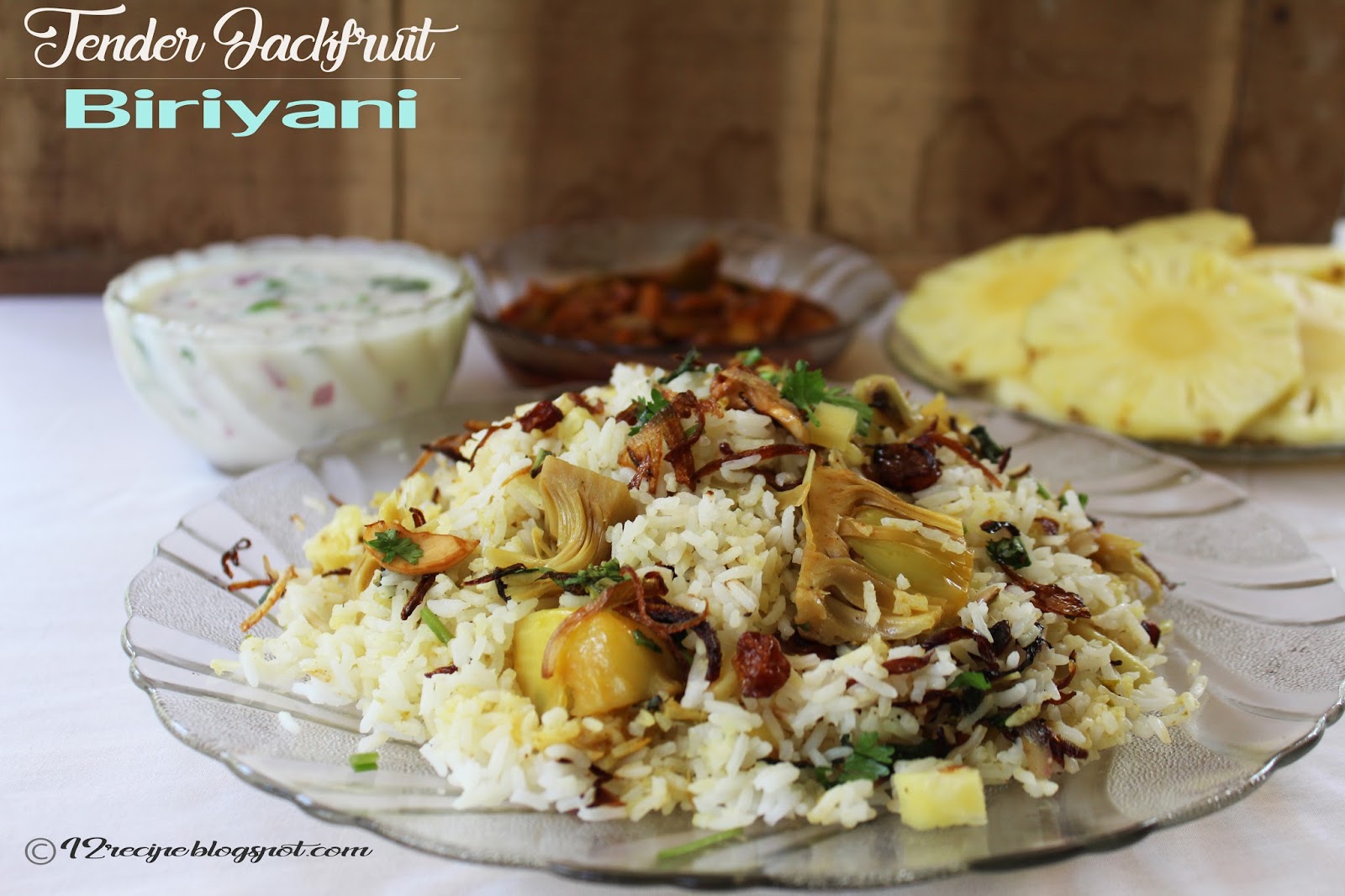 Raw Jackfruit Biriyani Recipe Book