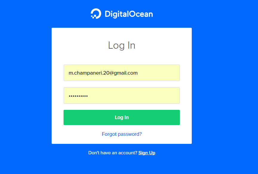 Laravel project hosting on digital ocean with lamp stack