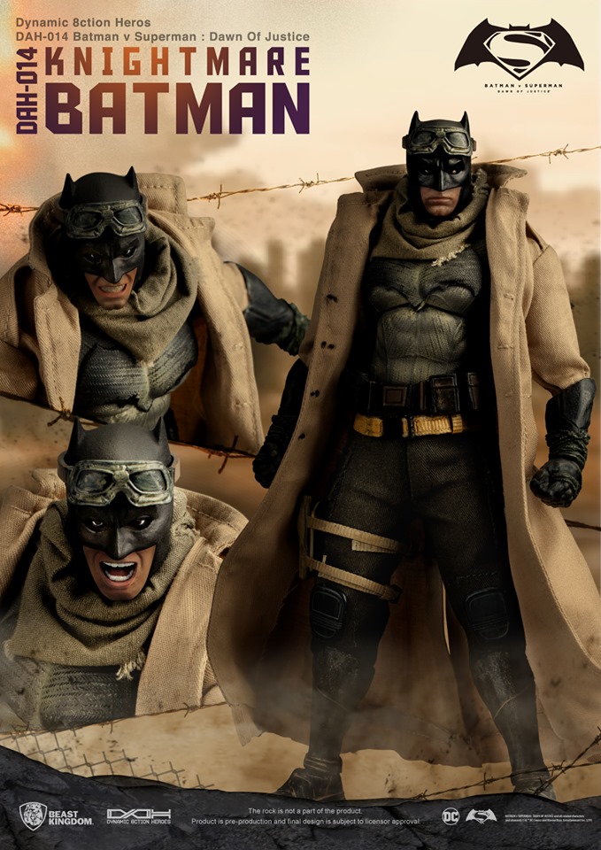 Batman v Superman: Dawn of Justice - Knightmare Batman DAH-014 (Beast  Kingdom)