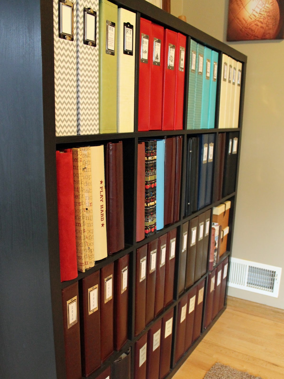 Adventure Scrapbooks Scrapbook Album Storage Ikea Kallax System