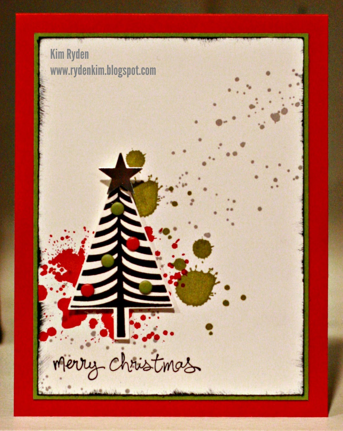 Stamping with Kim Stamp Set Focus Grunge