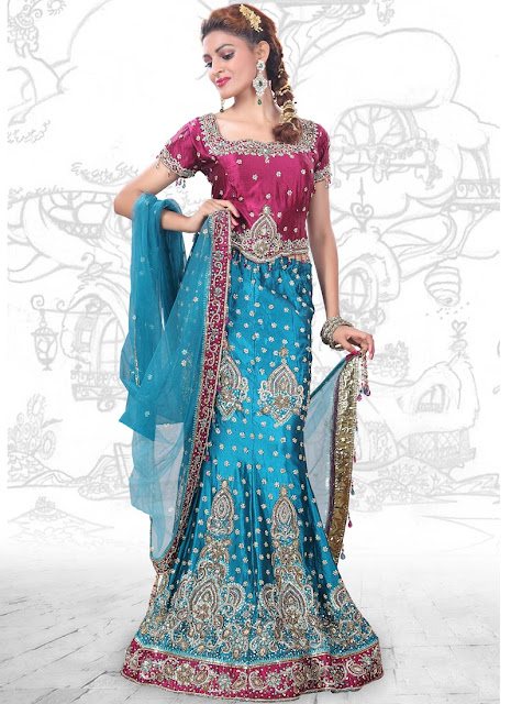 Zardosi Rich Dupion Silk Lehenga Choli