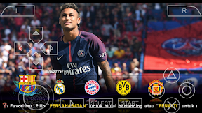 PES Jogress V3 PPSSPP Savedata + Textures Contexte Neymar 2017 - 2018