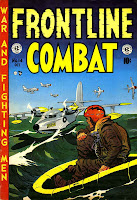 Frontline Combat v1 #14 ec golden age comic book cover art by Wally Wood