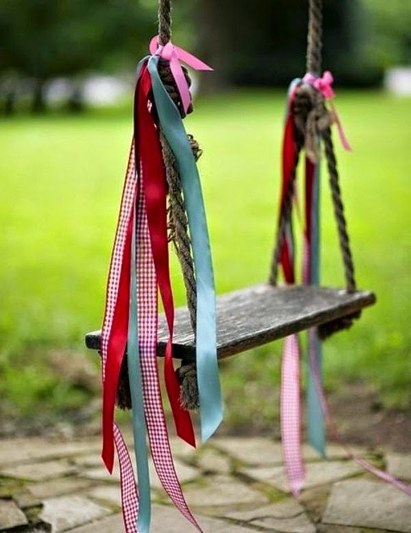 Wooden swing for indoor and outdoor use!