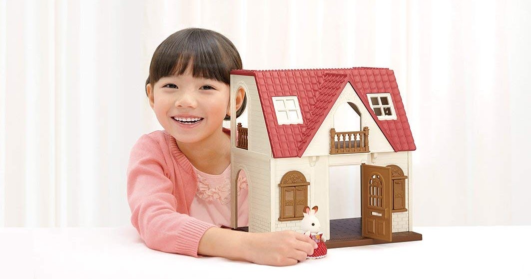 Kids Deals Calico Critters Red Roof Cozy Cottage 17 42 At Amazon