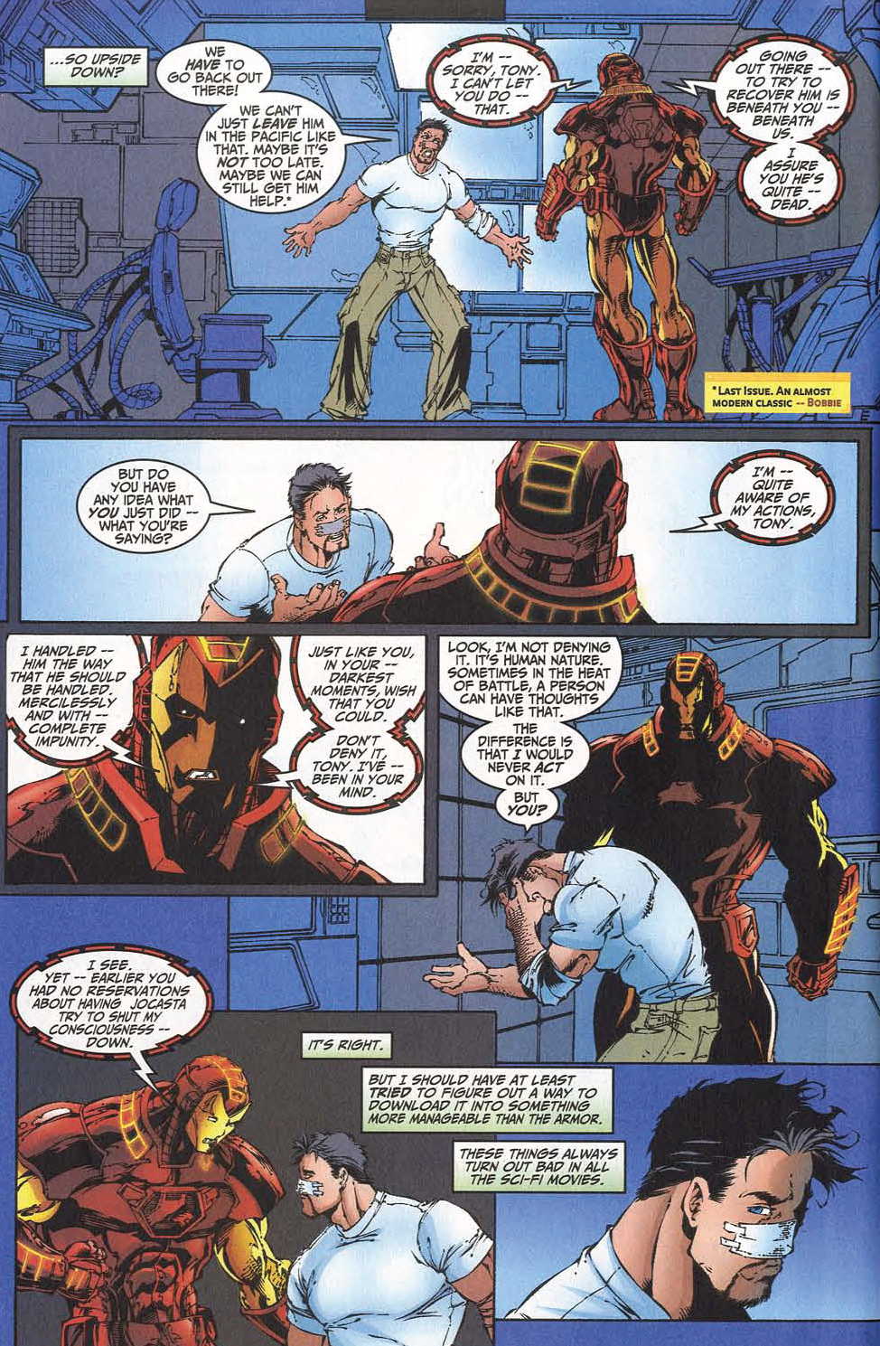 Read online Iron Man (1998) comic -  Issue #29 - 5