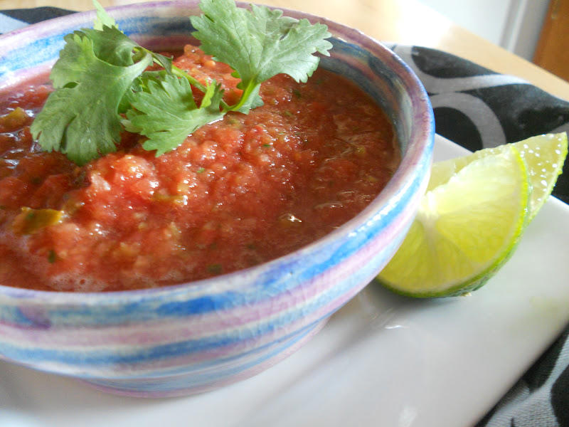 Fresh Blender Salsa  So Happy You Liked It
