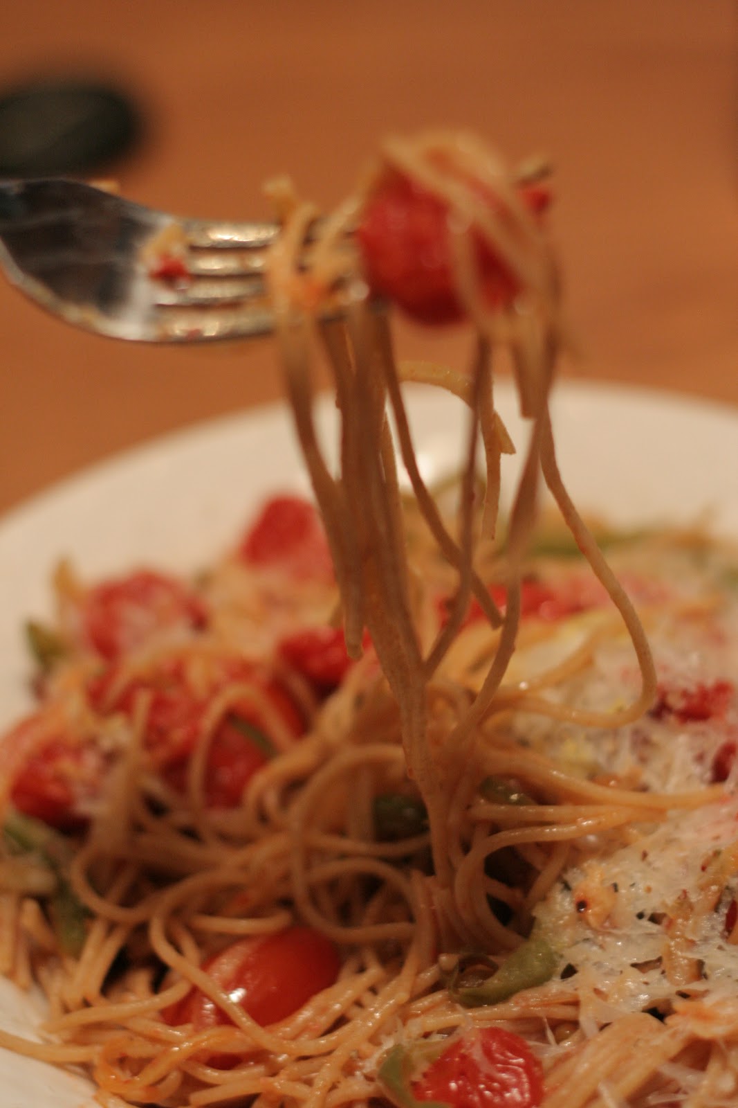 Vitamin F Simple Pasta Primavera for One!