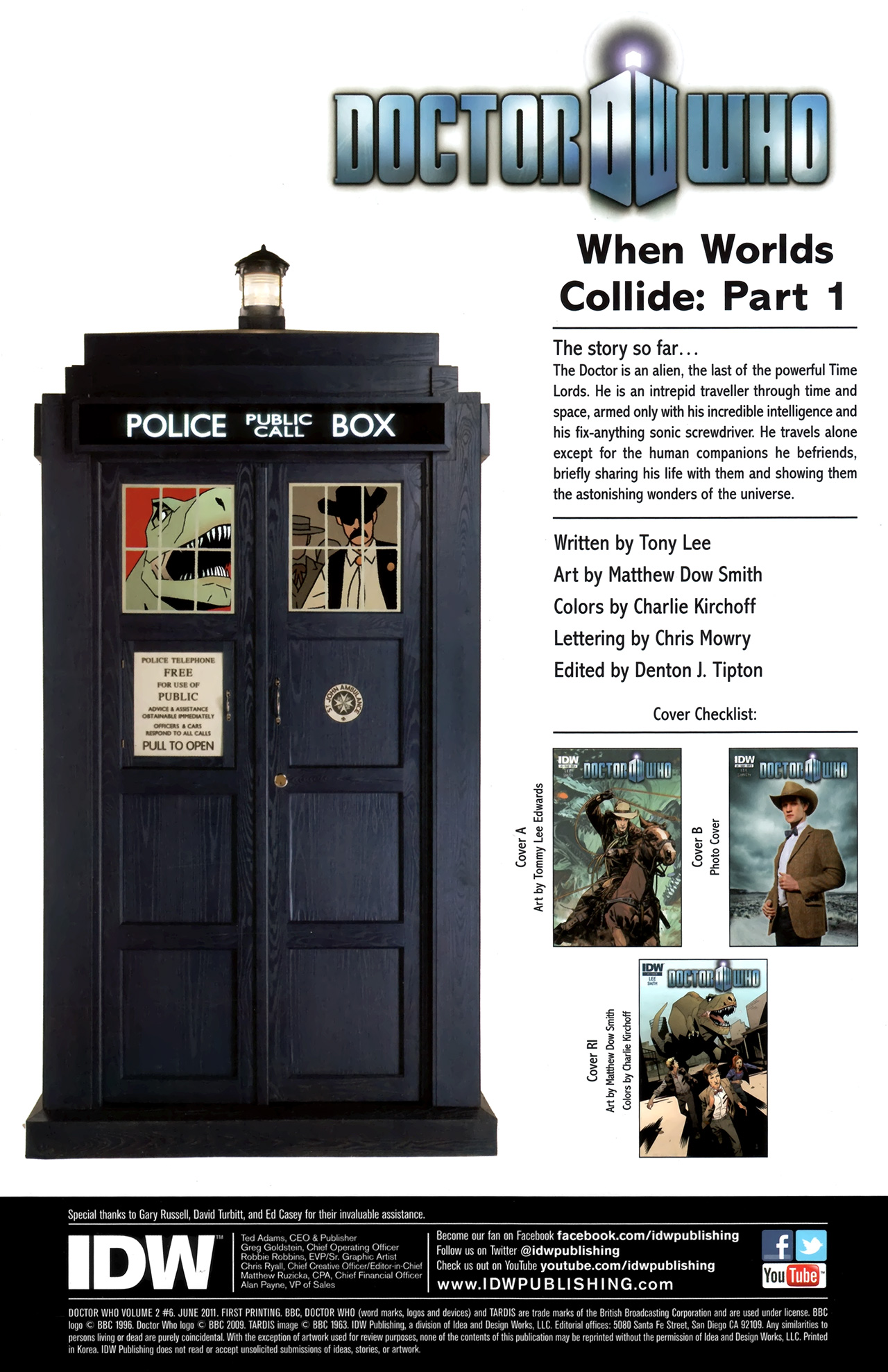 Read online Doctor Who (2011) comic -  Issue #6 - 4