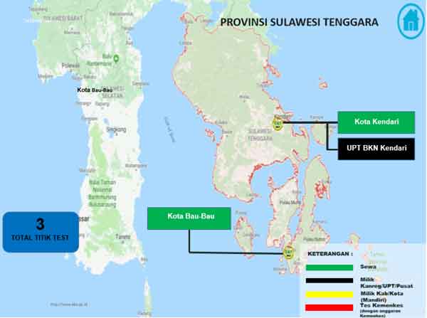 Lokasi Tes Cat BKN Propinsi Sulawesi Tenggara Lokasi Tes Cat BKN Propinsi Sulawesi Tenggara