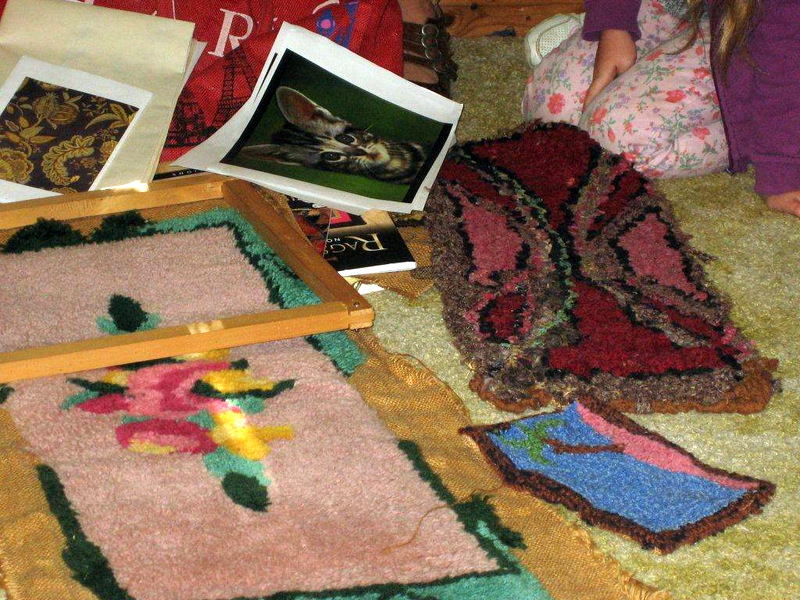 Victorian Rug Makers The Inaugural Meeting of The Victorian Rug Makers