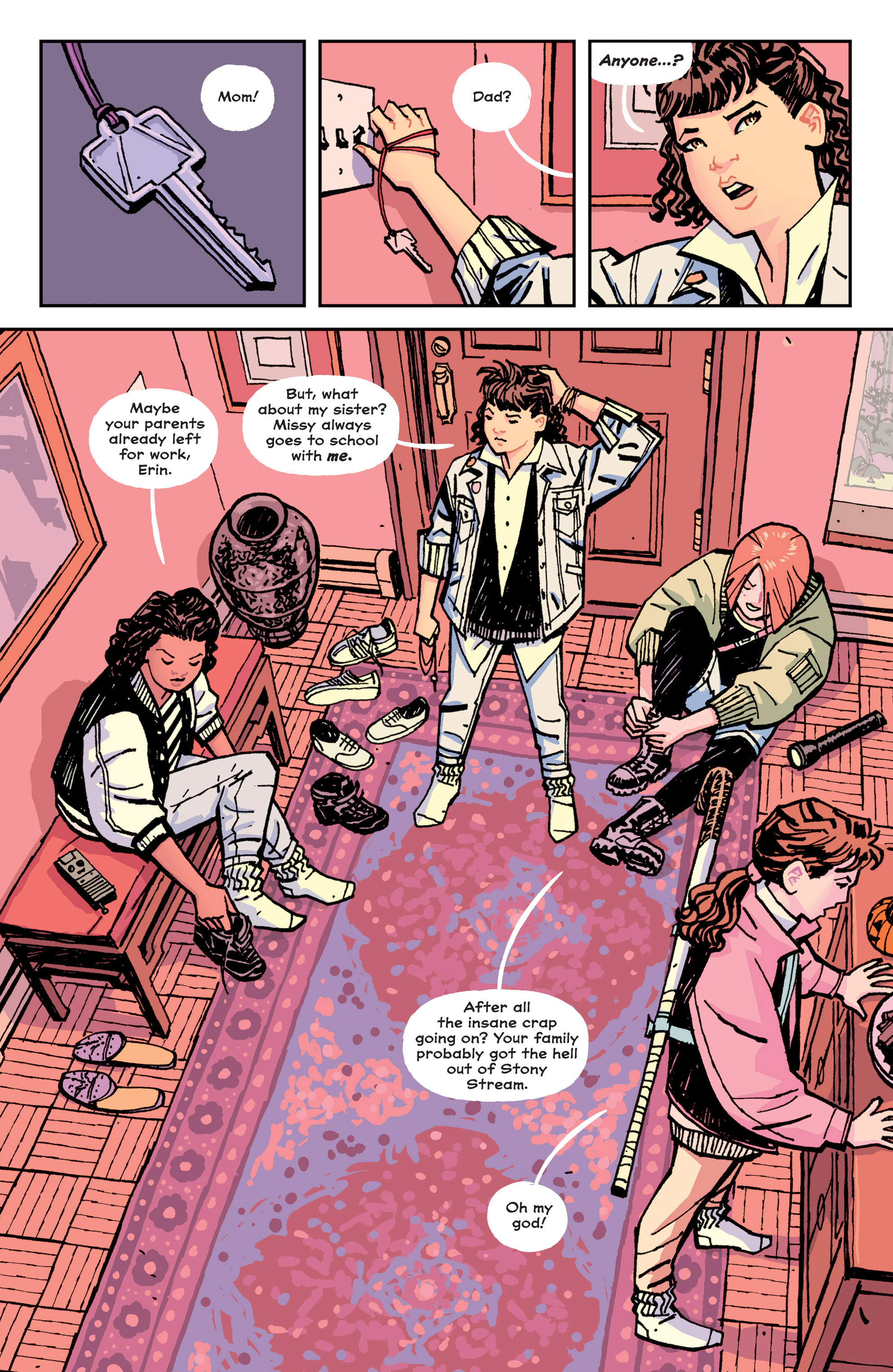 Read online Paper Girls comic -  Issue #2 - 9