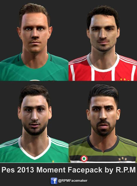 Moment Facepack Pes 2013 Patch Pes New Patch Pro Evolution Soccer