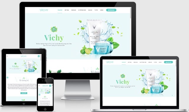 Blog ladingpage bán hàng chuẩn SEO 2018 mỹ phẩm Vichi
