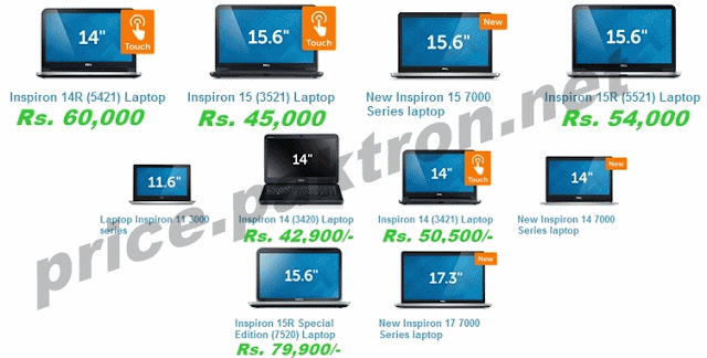 Dell Inspiron Laptops Available Models In Pakistan With Prices.