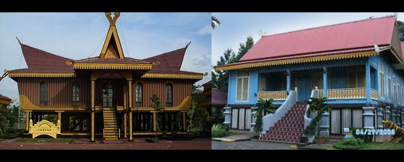 Bentuk Rumah Adat Melayu Arsitektur Tradisional 