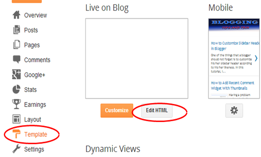 How to Customize Sidebar Header in Blogger Blogging tips and tricks