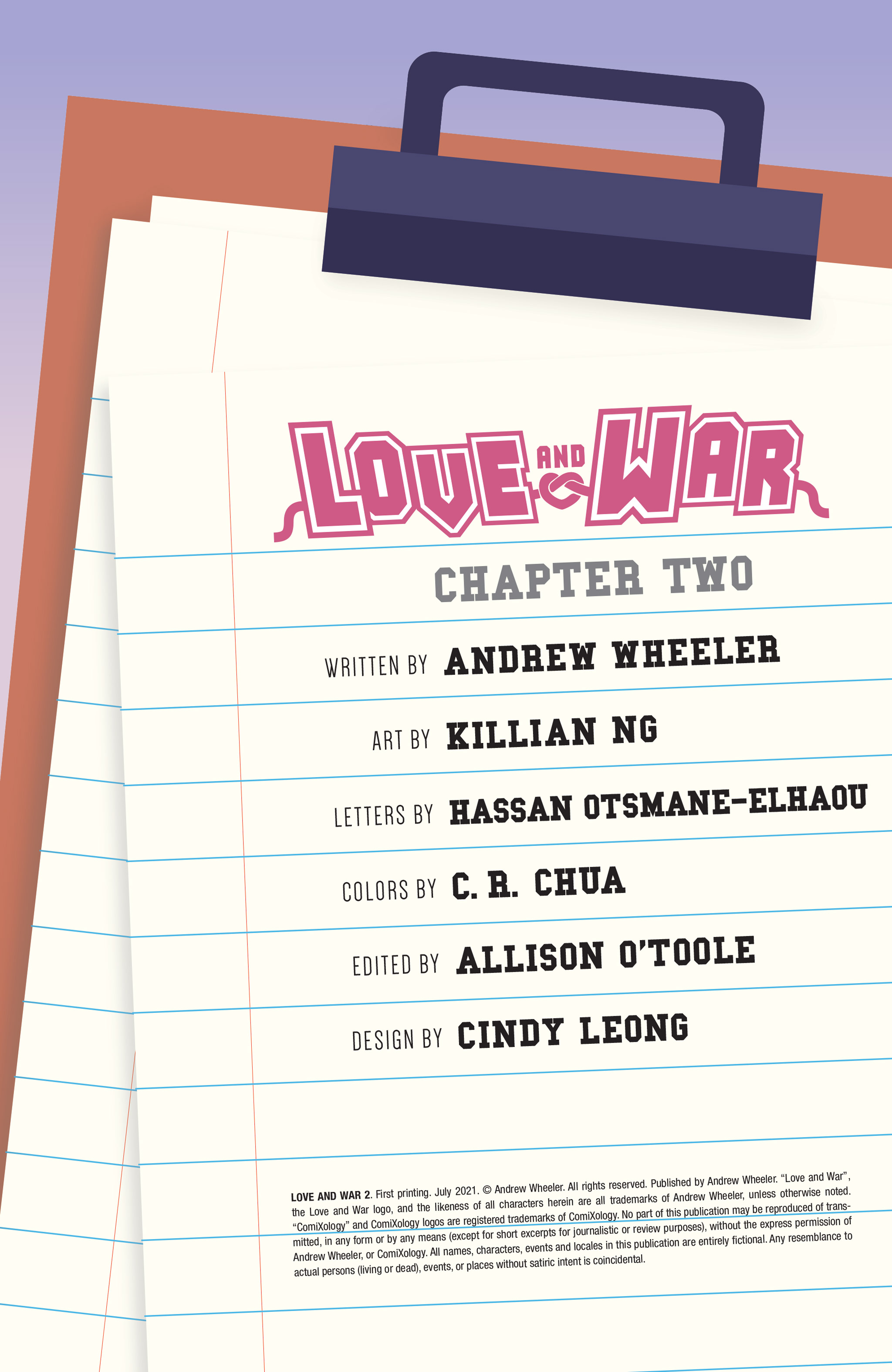 Read online Love and War comic -  Issue #2 - 2