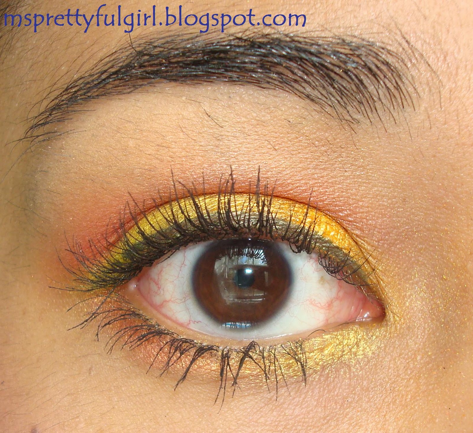 Ms. Prettyful Girl: Profusion Pearl Eyeshadows: Double Eye Look