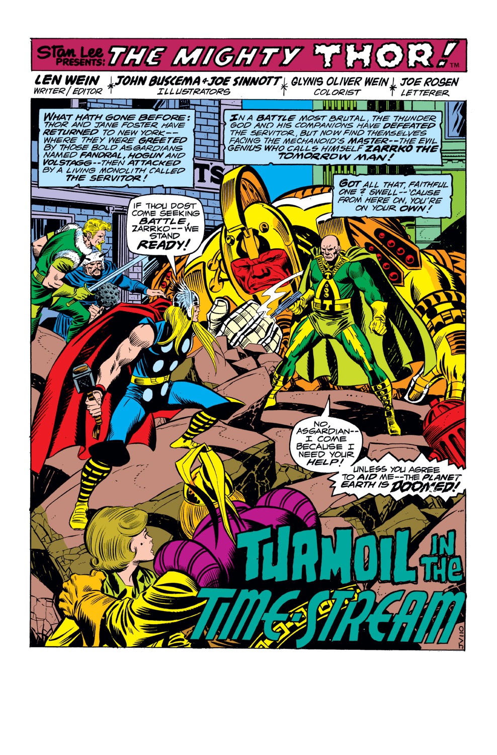 Read online Thor (1966) comic -  Issue #243 - 2