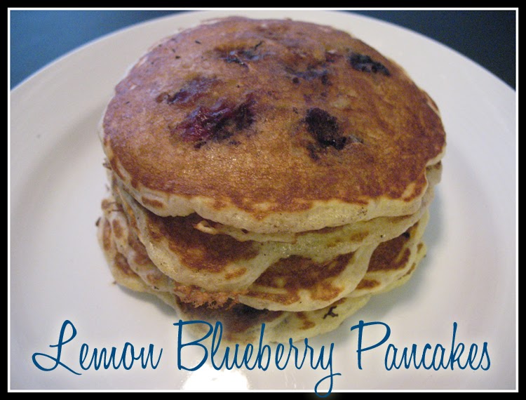 Sisters in the Kitchen: Lemon-Blueberry Pancakes