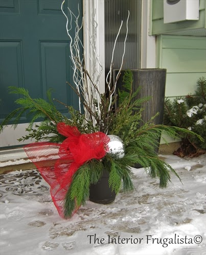 How To Fill Outdoor Planters With Fresh Greens For The Holidays