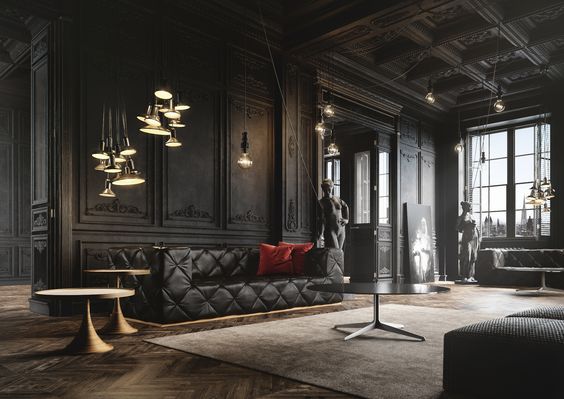 Weekend Eye Candy Moody Modern Rooms U2013 South Shore