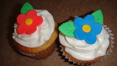 Flower Birthday Cupcakes