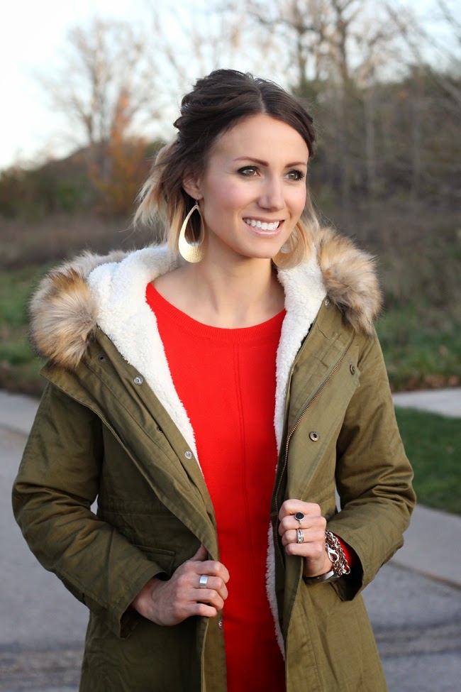 What I Wore- Coat Season is Coming - ONE little MOMMA