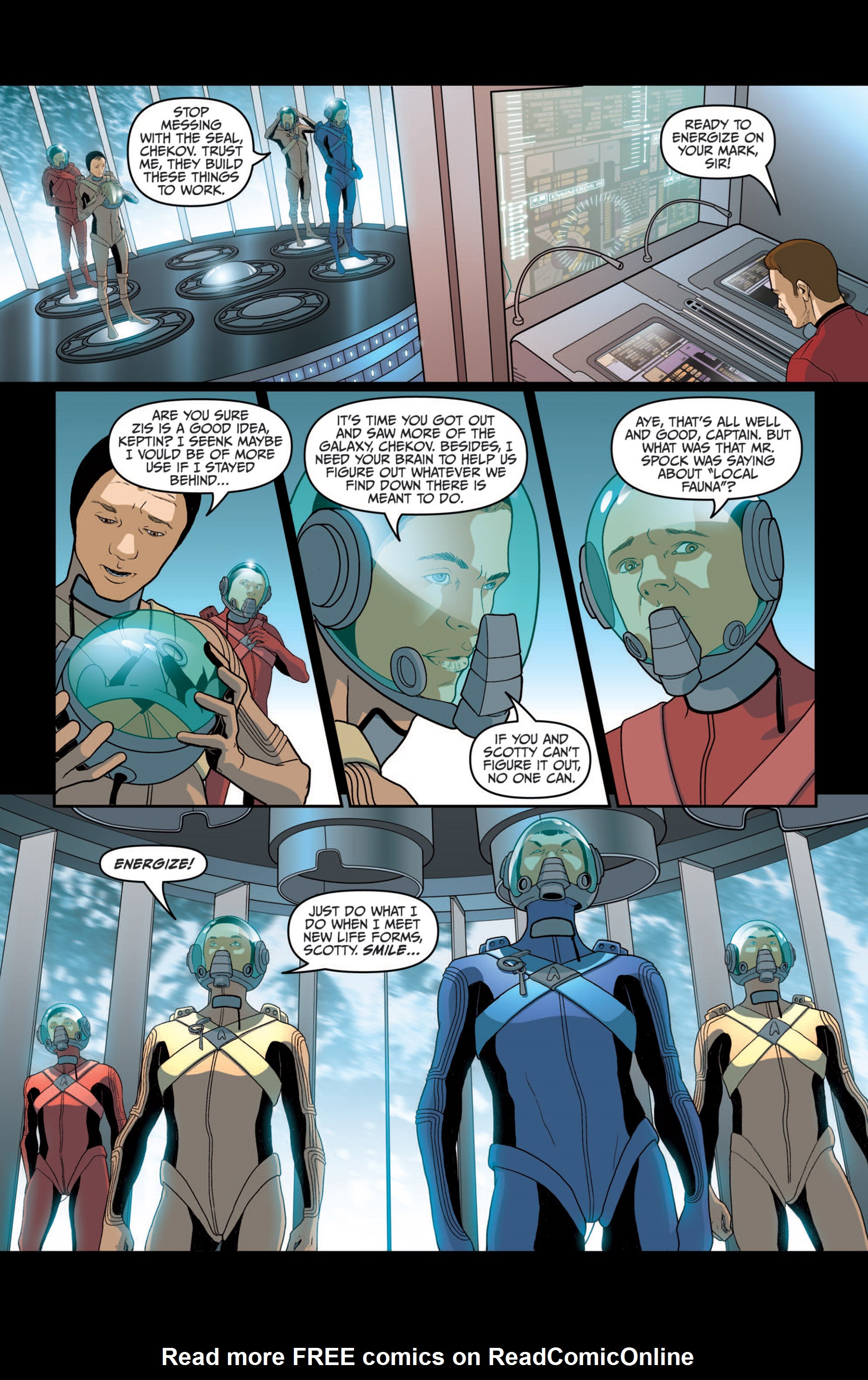 Read online Star Trek (2011) comic -  Issue #11 - 11