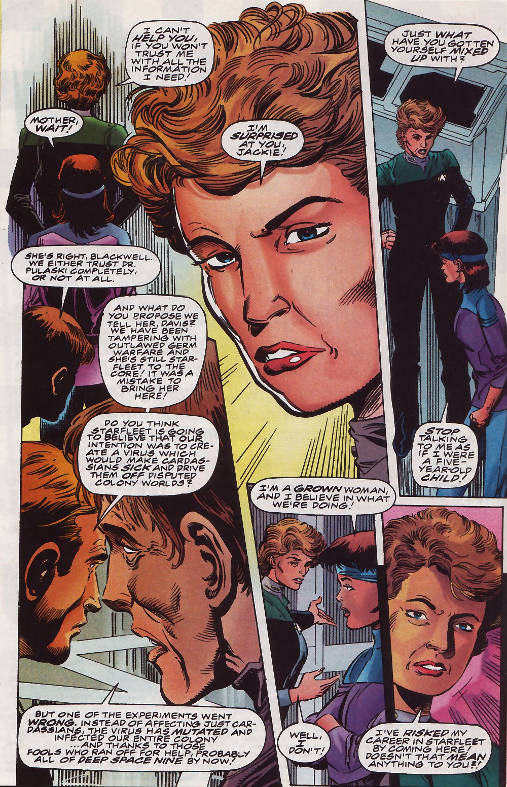 Read online Star Trek: Deep Space Nine (1996) comic -  Issue #3 - 7