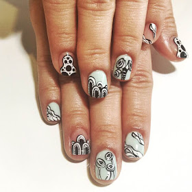 50th Birthday Nail Designs - Lapanki - Nail Design Gallery