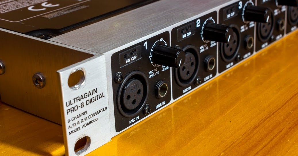 Your Home Recording Behringer ADA8000 Optical Expansion Unit Review