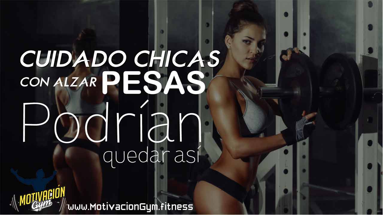 Motivacion gym fitness mujeres