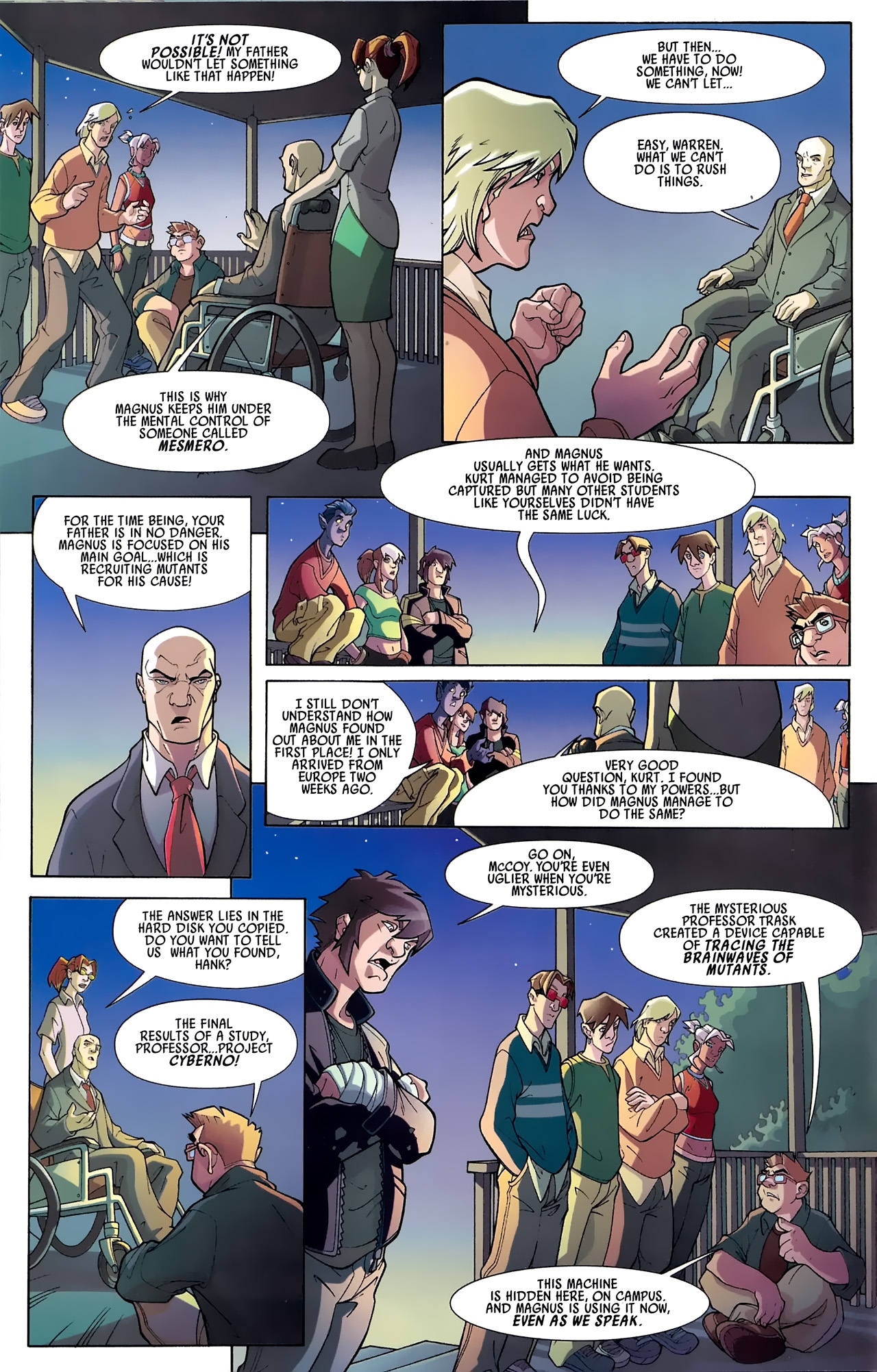 Read online X-Campus comic -  Issue #3 - 18