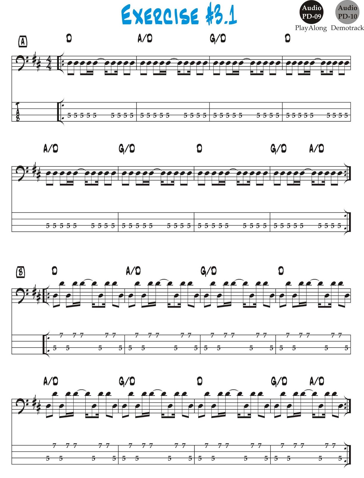 Basscination Bass Creative Pedal Tone Basslines (Part 2)