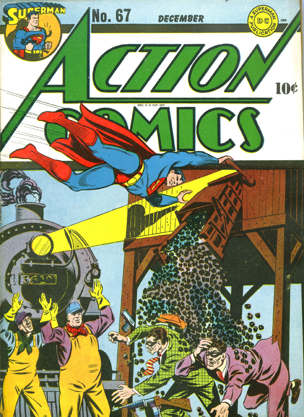 Read online Action Comics (1938) comic -  Issue #67 - 1