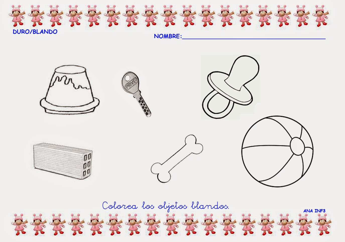 Infantiles De Ana V Conceptos Duro Blando