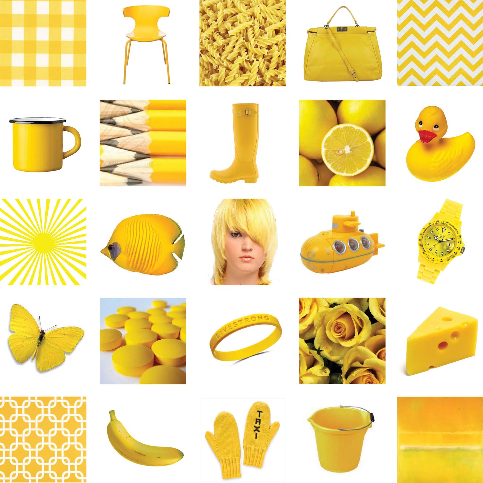 Diane Carnevale The color yellow!